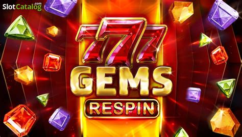 Игровой автомат 777 Gems Respin  играть бесплатно